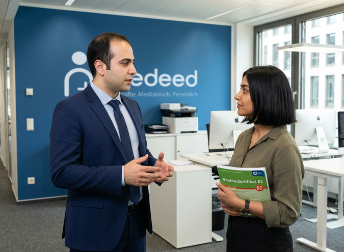 Internationale digitale Zusammenarbeit bei Medeed